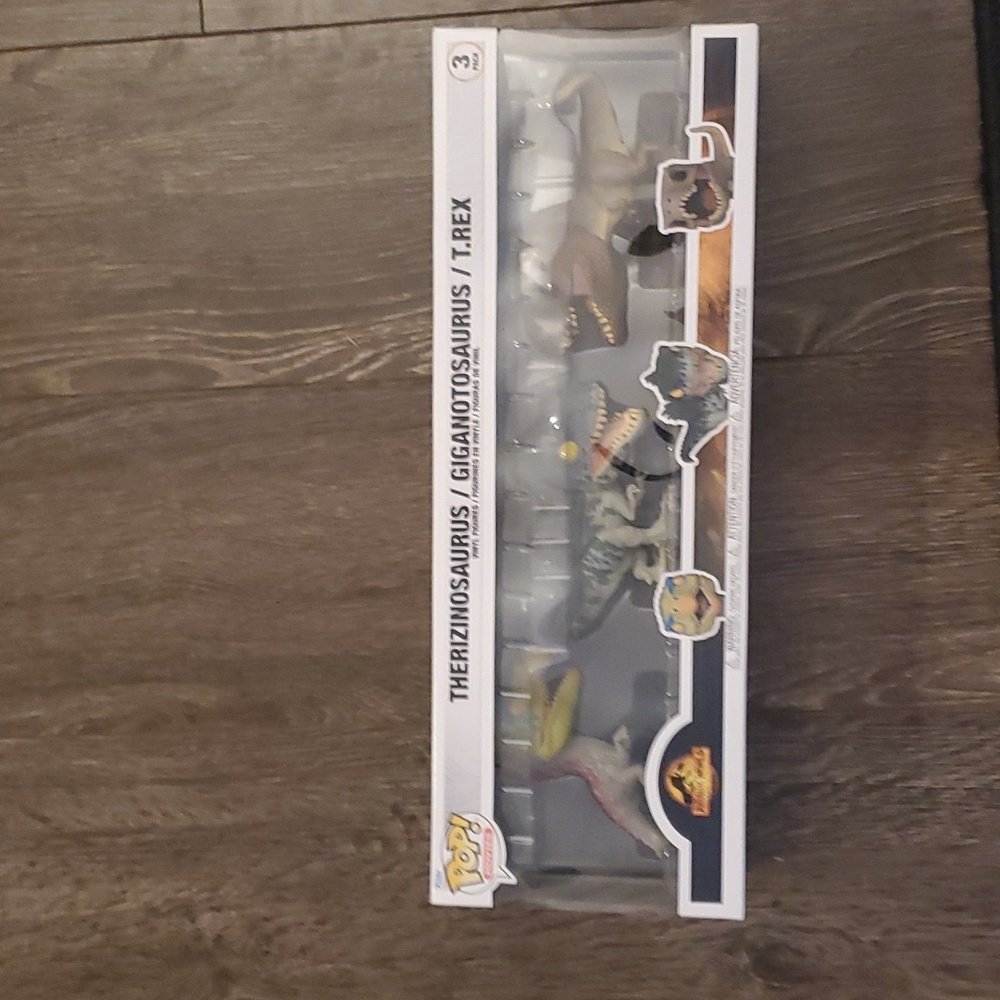 Jurassic World Dominion 3 Pack Funko Pop Movies - New in Box